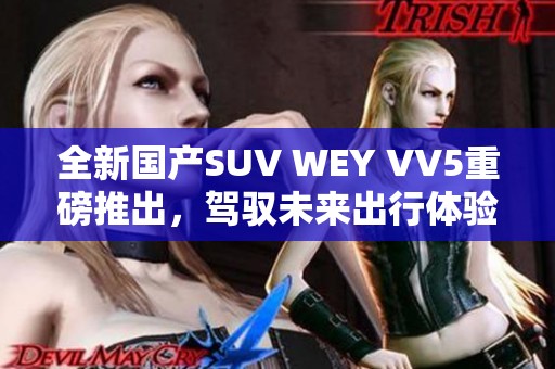 全新国产SUV WEY VV5重磅推出，驾驭未来出行体验