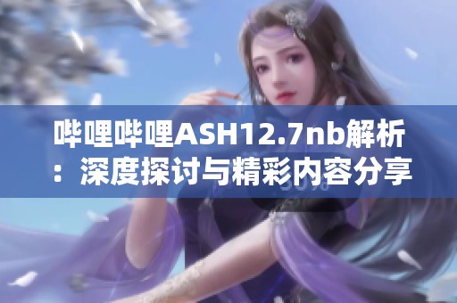 哔哩哔哩ASH12.7nb解析：深度探讨与精彩内容分享