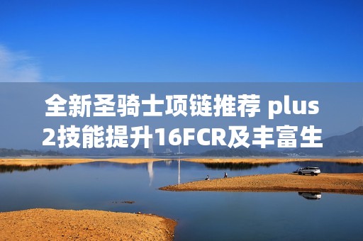 全新圣骑士项链推荐 plus2技能提升16FCR及丰富生命法力加成