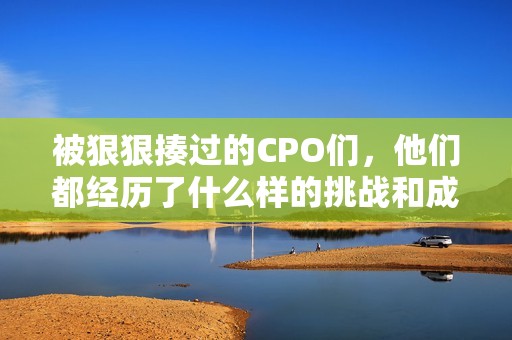 被狠狠揍过的CPO们，他们都经历了什么样的挑战和成长