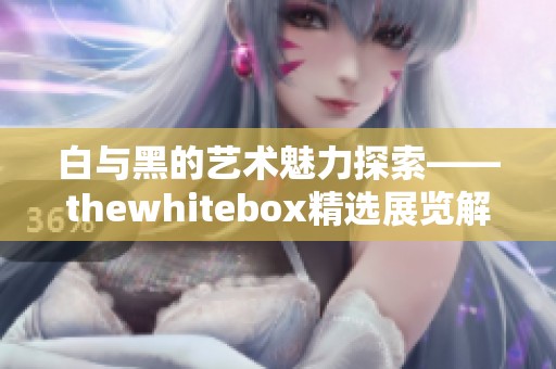 白与黑的艺术魅力探索——thewhitebox精选展览解读