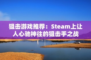 狙击游戏推荐：Steam上让人心驰神往的狙击手之战