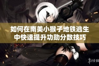 如何在南美小猴子地铁逃生中快速提升功勋分数技巧
