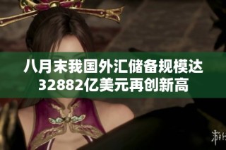 八月末我国外汇储备规模达32882亿美元再创新高