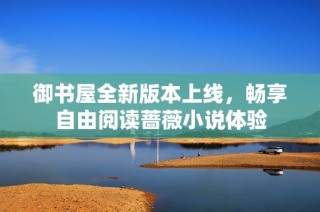 御书屋全新版本上线，畅享自由阅读蔷薇小说体验