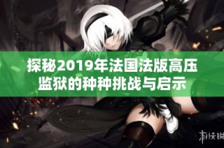 探秘2019年法国法版高压监狱的种种挑战与启示