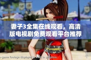 妻子3全集在线观看，高清版电视剧免费观看平台推荐