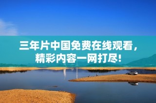 三年片中国免费在线观看，精彩内容一网打尽!