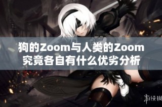 狗的Zoom与人类的Zoom究竟各自有什么优劣分析