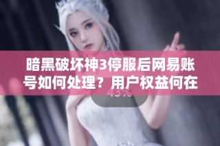暗黑破坏神3停服后网易账号如何处理?用户权益何在?