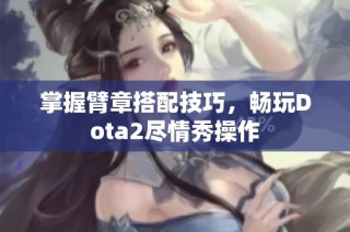 掌握臂章搭配技巧，畅玩Dota2尽情秀操作