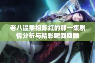 老八温柔抱陈红的那一集剧情分析与精彩瞬间回顾