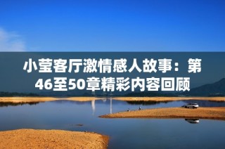 小莹客厅激情感人故事：第46至50章精彩内容回顾