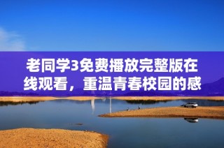 老同学3免费播放完整版在线观看，重温青春校园的感动时光