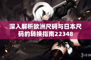 深入解析欧洲尺码与日本尺码的转换指南22348