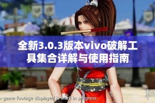 全新3.0.3版本vivo破解工具集合详解与使用指南