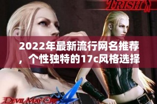 2022年最新流行网名推荐，个性独特的17c风格选择