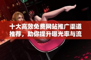 十大高效免费网站推广渠道推荐，助你提升曝光率与流量