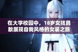 在大学校园中，18岁女孩勇敢展现自我风格的女装之旅