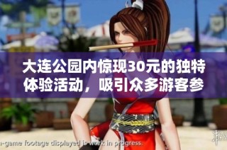 大连公园内惊现30元的独特体验活动，吸引众多游客参与