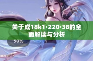关于成18k1·220·38的全面解读与分析