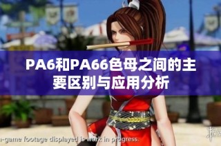 PA6和PA66色母之间的主要区别与应用分析