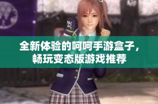全新体验的呵呵手游盒子，畅玩变态版游戏推荐