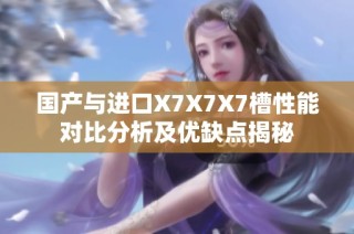 国产与进口X7X7X7槽性能对比分析及优缺点揭秘