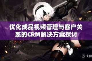 优化成品视频管理与客户关系的CRM解决方案探讨