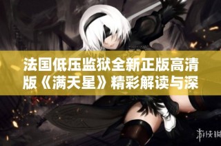 法国低压监狱全新正版高清版《满天星》精彩解读与深度分析