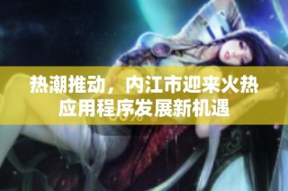 热潮推动，内江市迎来火热应用程序发展新机遇