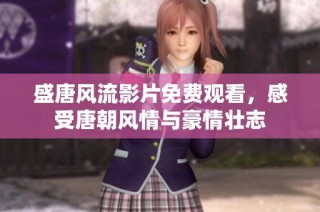 盛唐风流影片免费观看，感受唐朝风情与豪情壮志