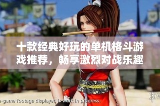 十款经典好玩的单机格斗游戏推荐，畅享激烈对战乐趣