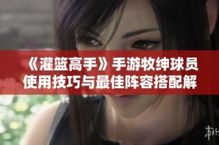 《灌篮高手》手游牧绅球员使用技巧与最佳阵容搭配解析