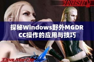 探秘Windows野外MGDRCC操作的应用与技巧