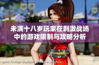 未满十八岁玩家在刺激战场中的游戏限制与攻略分析