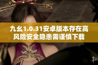 九幺1.0.31安卓版本存在高风险安全隐患需谨慎下载