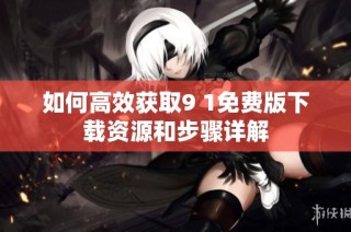 如何高效获取9 1免费版下载资源和步骤详解