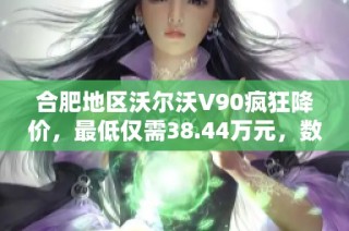 合肥地区沃尔沃V90疯狂降价，最低仅需38.44万元，数量有限速来抢购！
