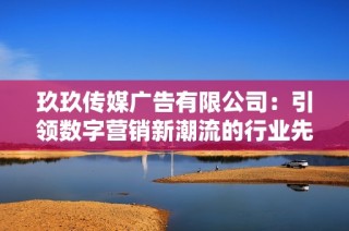 玖玖传媒广告有限公司：引领数字营销新潮流的行业先锋