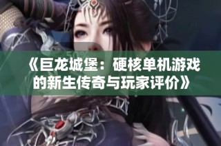 《巨龙城堡：硬核单机游戏的新生传奇与玩家评价》