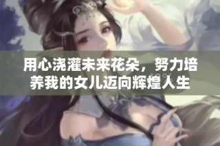 用心浇灌未来花朵，努力培养我的女儿迈向辉煌人生