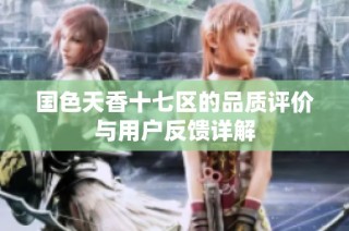 国色天香十七区的品质评价与用户反馈详解