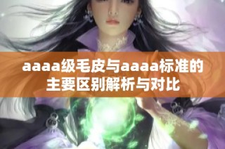 aaaa级毛皮与aaaa标准的主要区别解析与对比