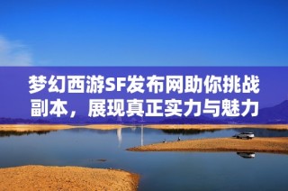 梦幻西游SF发布网助你挑战副本,展现真正实力与魅力