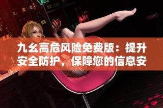 九幺高危风险免费版：提升安全防护，保障您的信息安全