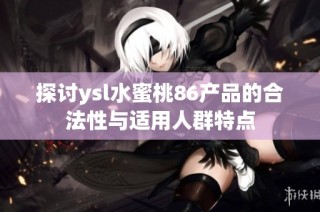 探讨ysl水蜜桃86产品的合法性与适用人群特点