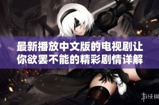 最新播放中文版的电视剧让你欲罢不能的精彩剧情详解