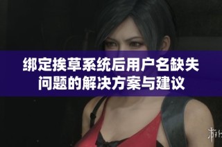 绑定挨草系统后用户名缺失问题的解决方案与建议