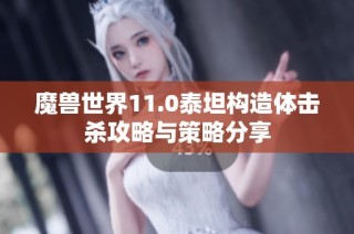 魔兽世界11.0泰坦构造体击杀攻略与策略分享